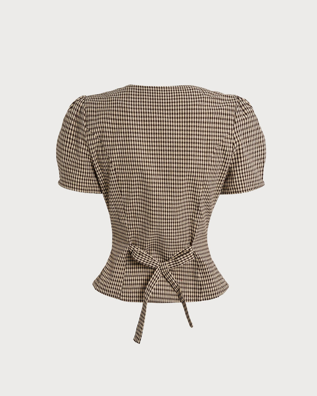 Charlotte | Plaid Blouse