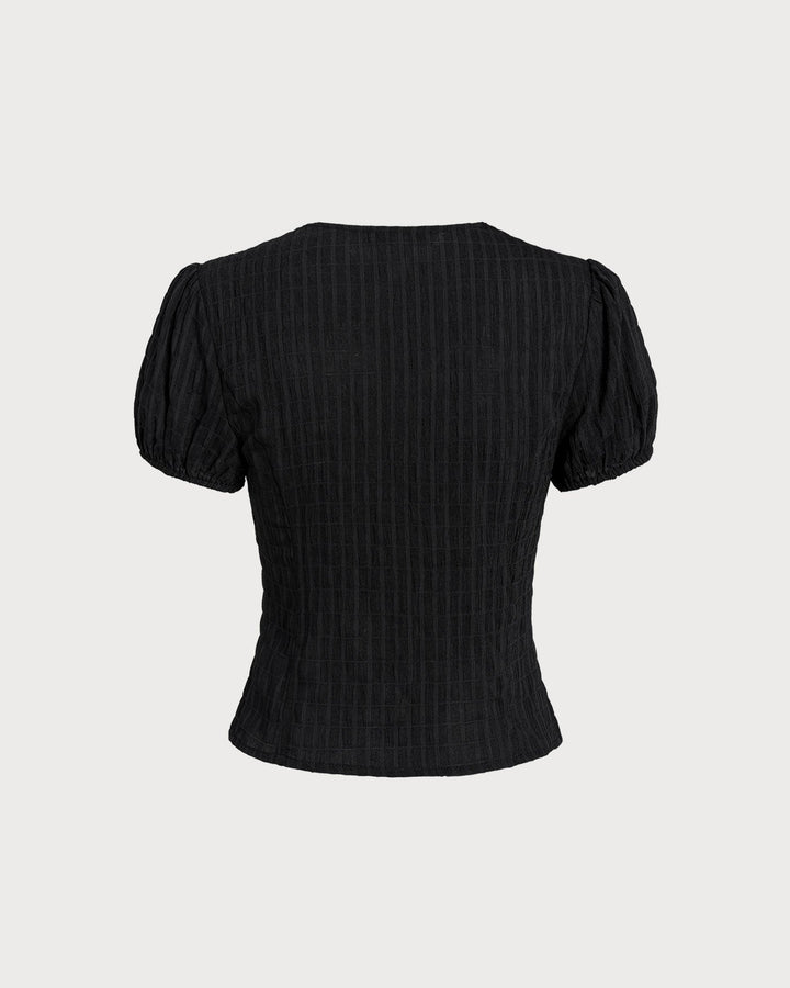Genevieve | Jacquard Blouse