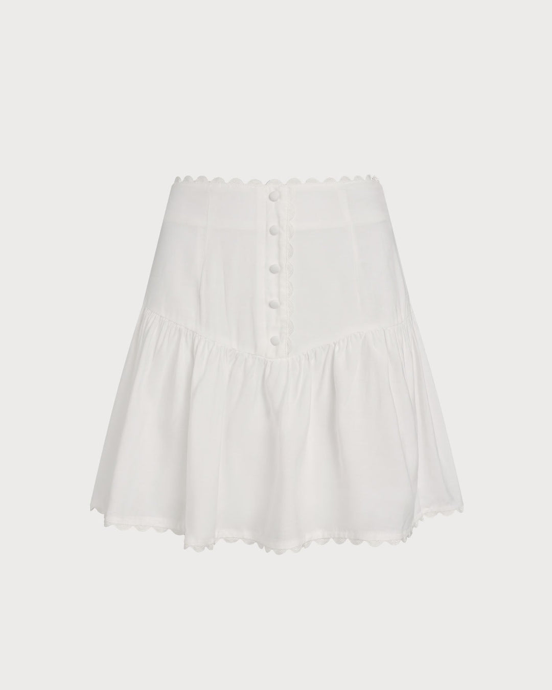 Eloise | Ruched Mini Skirt