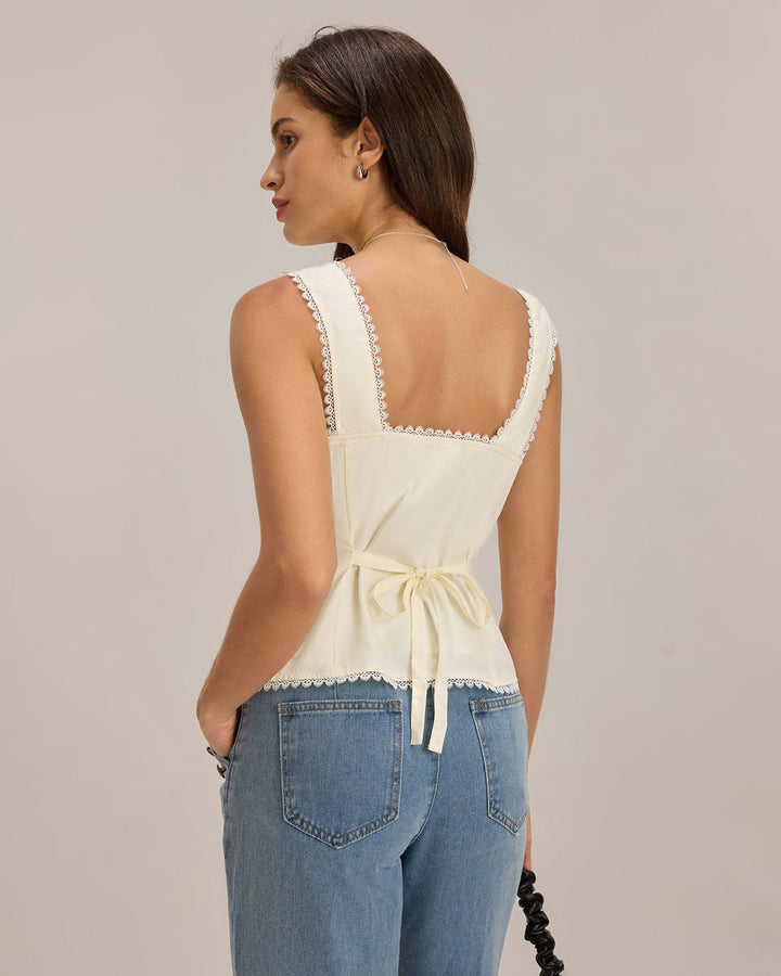 Camille | Tie-Back Vest
