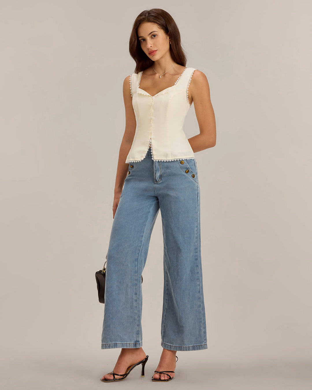 Camille | Tie-Back Vest
