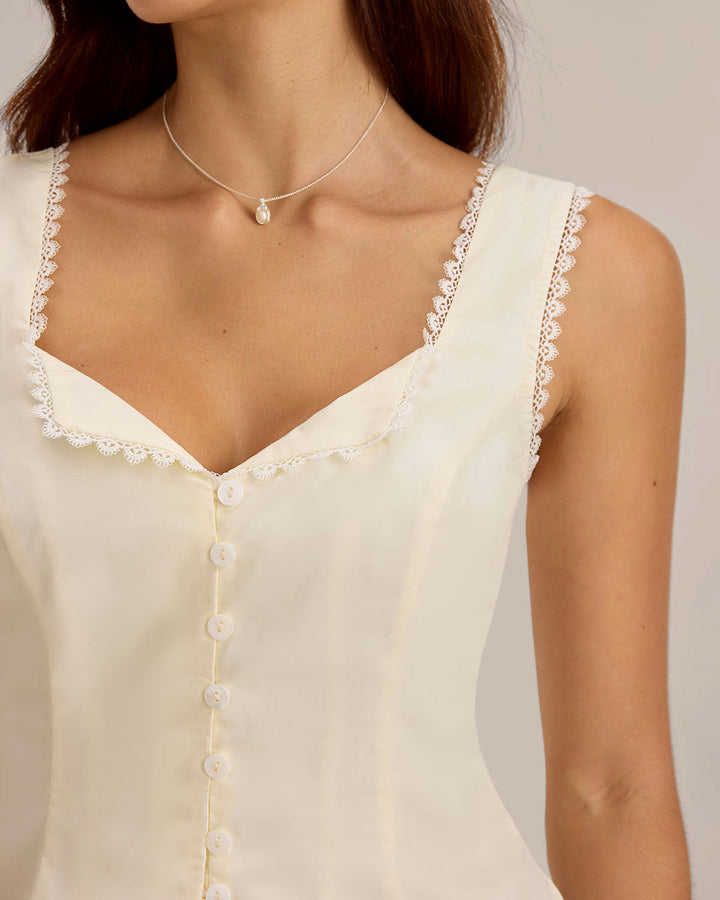 Camille | Tie-Back Vest