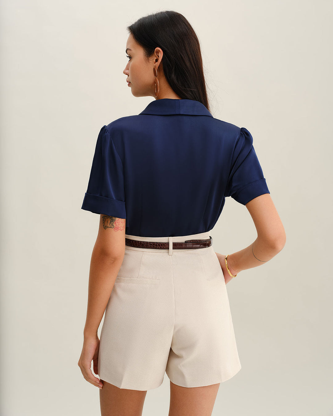 Vivienne | Satin Blouse
