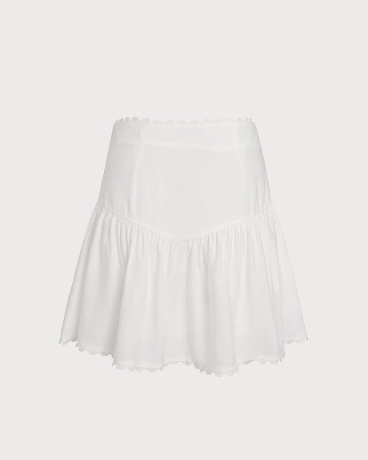 Eloise | Ruched Mini Skirt
