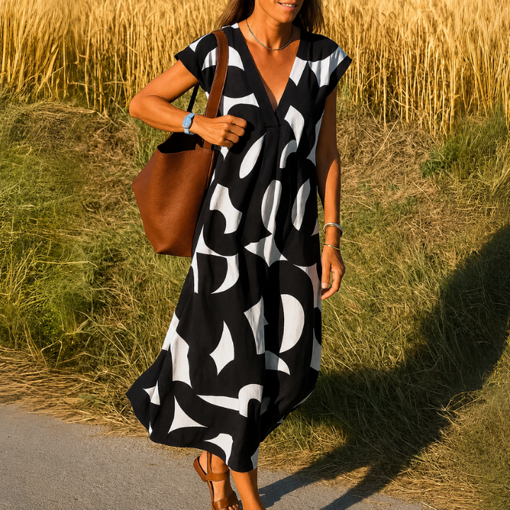 Tatiana | Cutwork Detail Maxi Dress