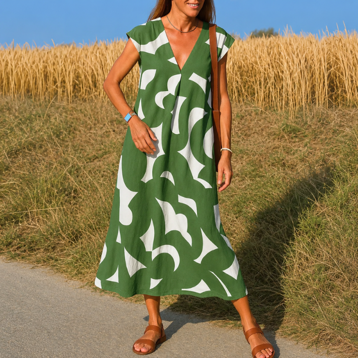 Tatiana | Cutwork Detail Maxi Dress