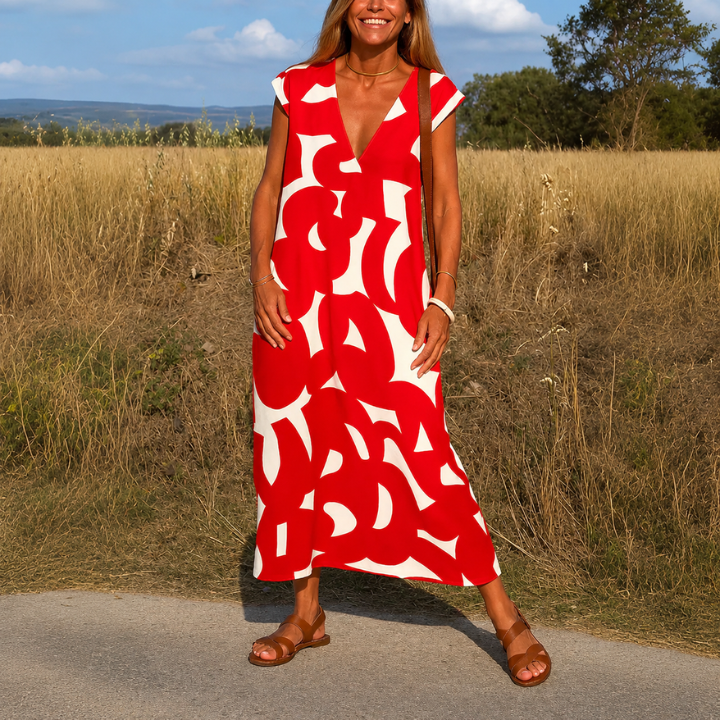 Tatiana | Cutwork Detail Maxi Dress