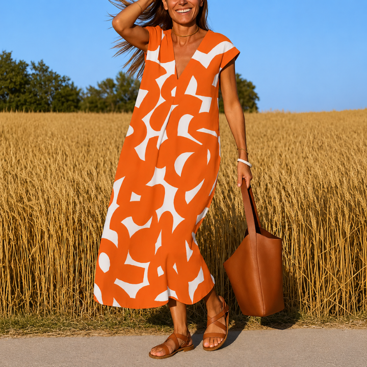 Tatiana | Cutwork Detail Maxi Dress