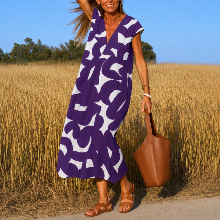 Tatiana | Cutwork Detail Maxi Dress