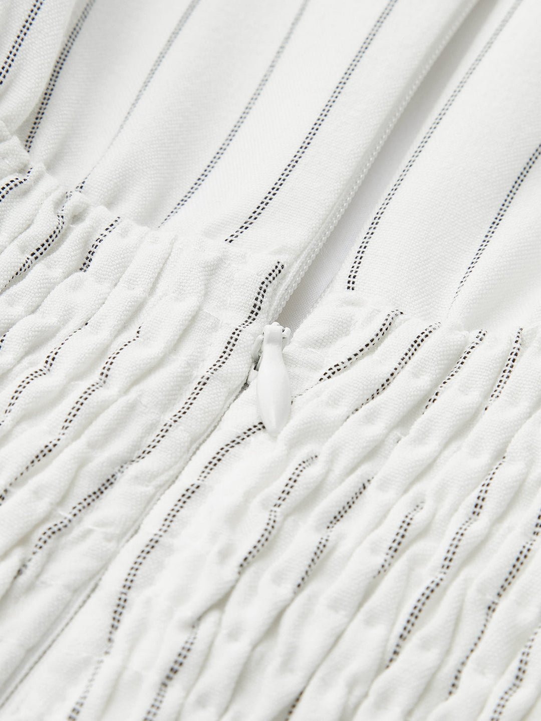 Vivienne | Striped Ruched Maxi Dress