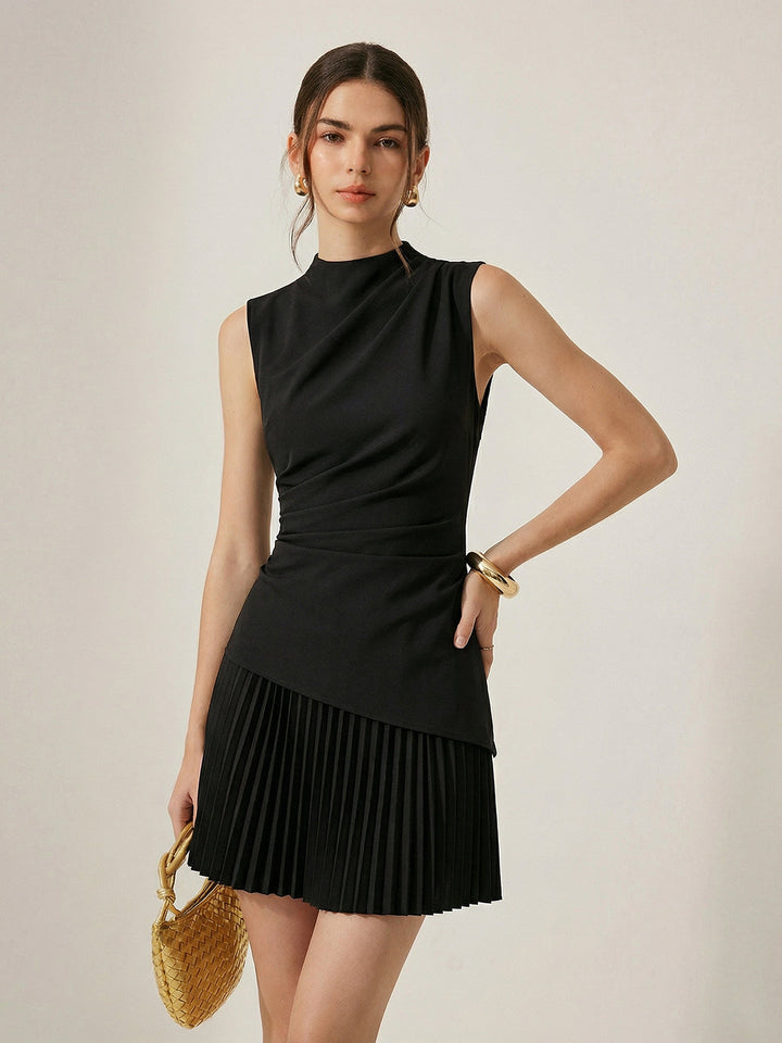 Noémie | Pleated Mini Dress