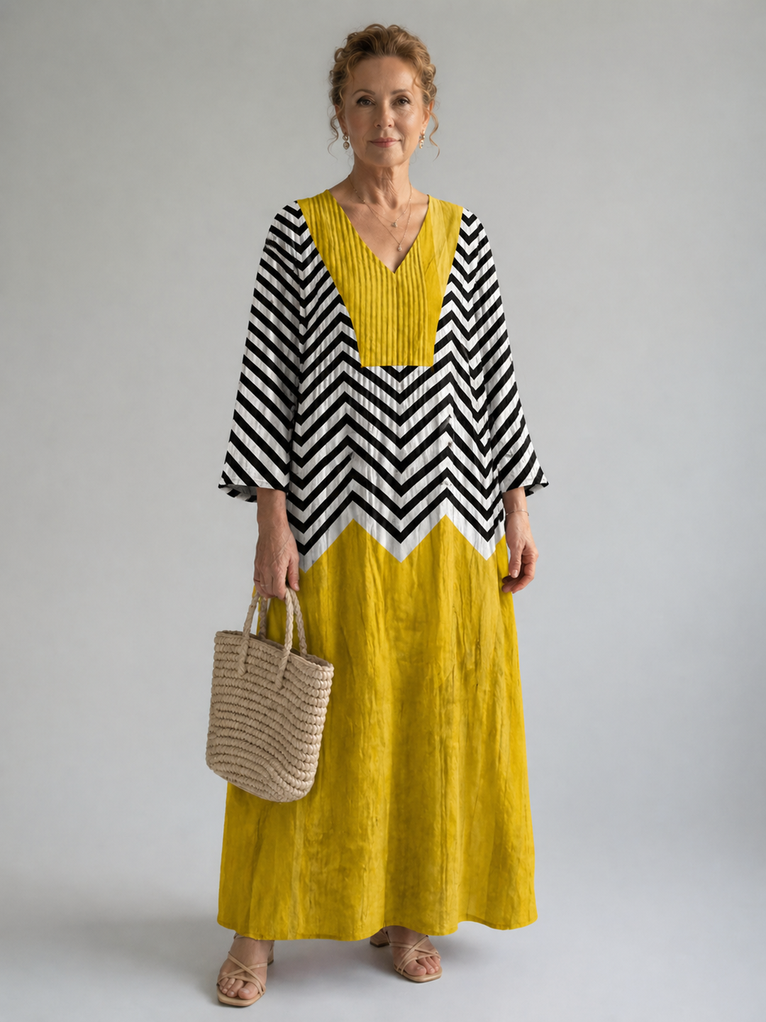 Juliana | Elegant Geometric Dress
