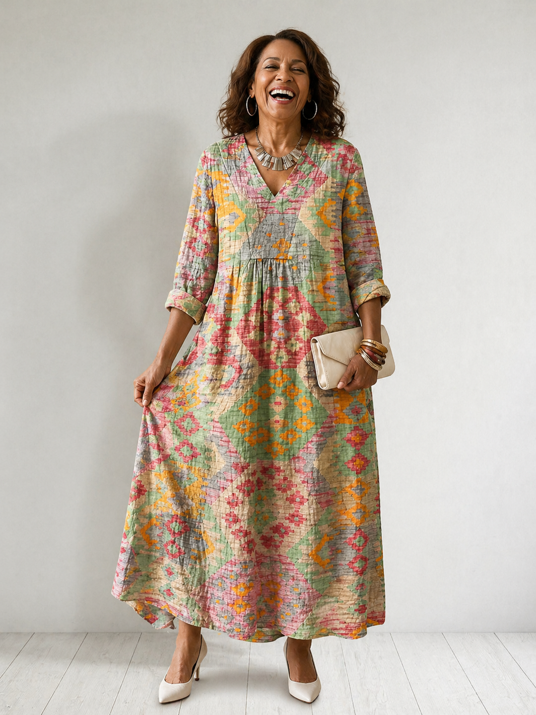 Virginia | Printed Summer Breeze Dress