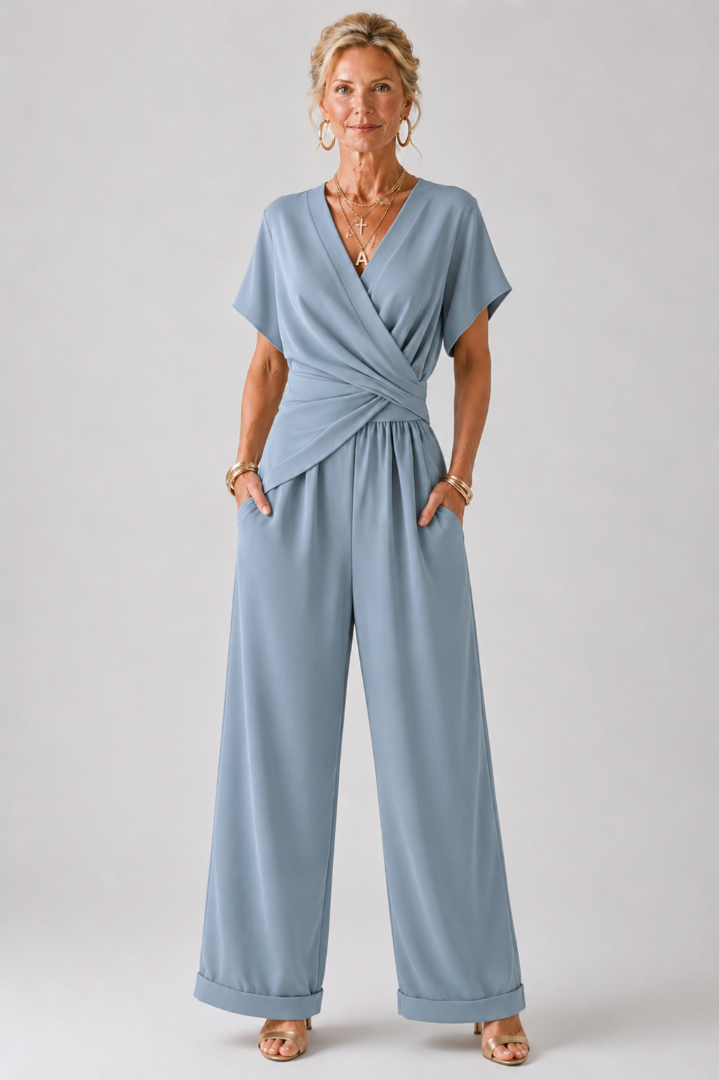 COLLEEN - ELEGANT TWO-PIECE SUMMER SET