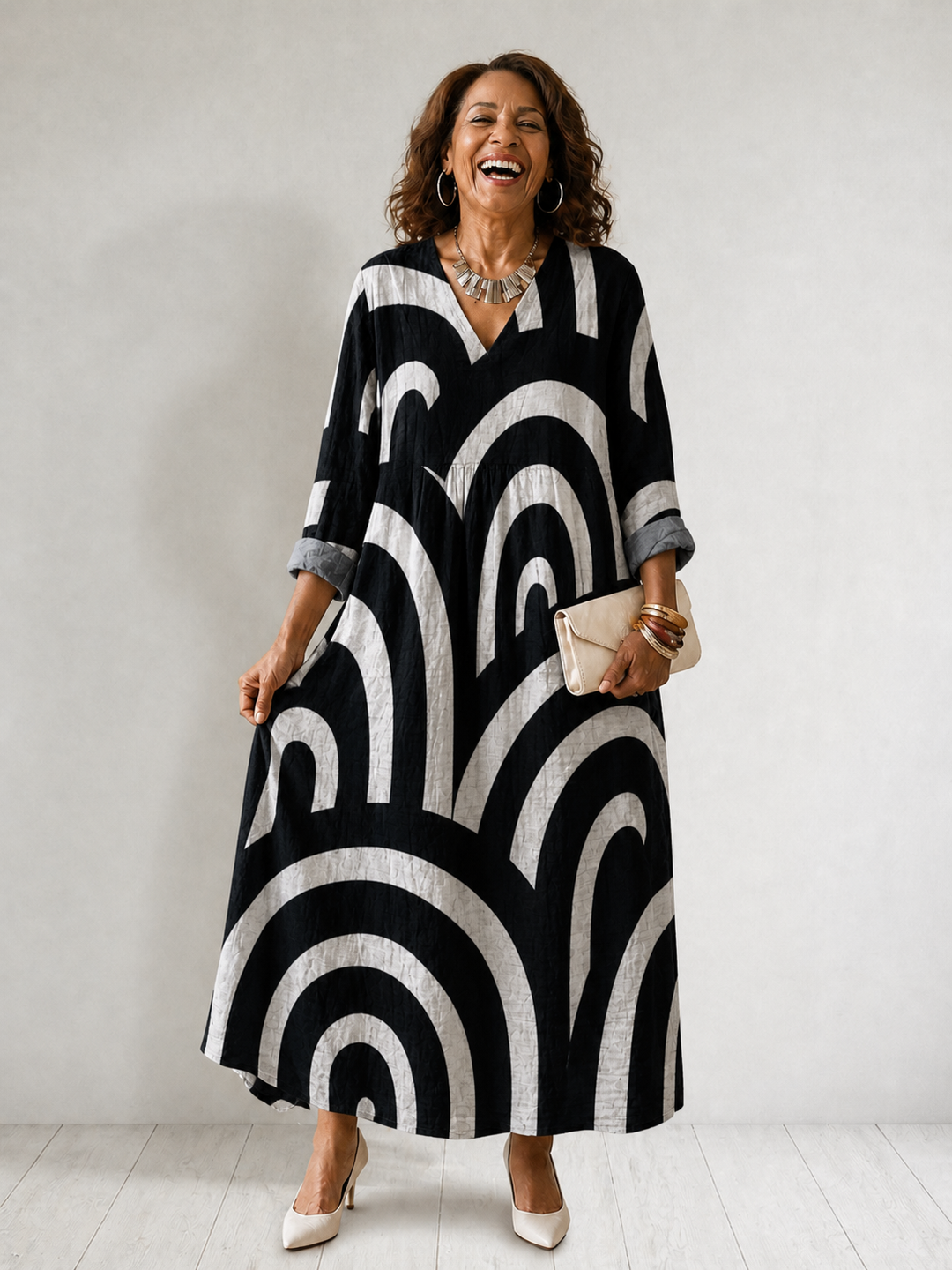 Cynthia | Summer Breeze Printed Dress