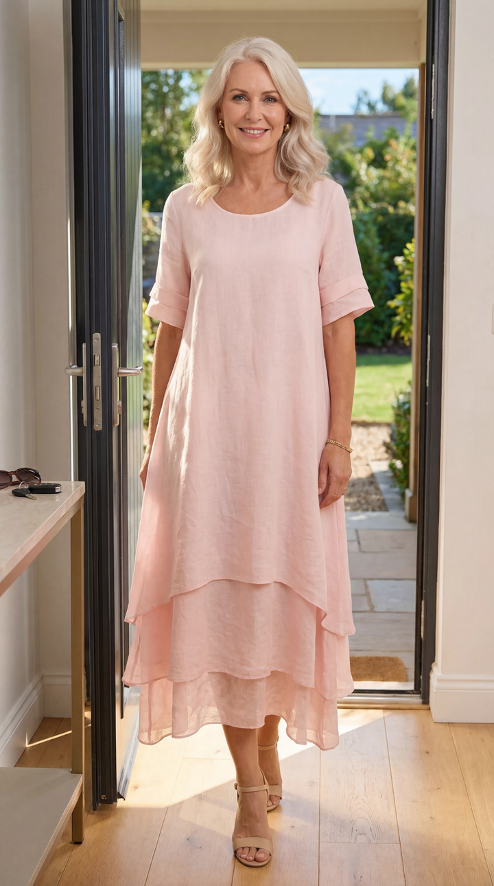 Aria | Fluid Tiered Maxi Dress