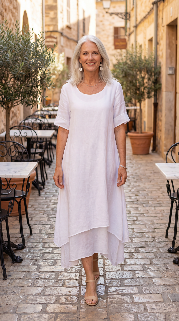 Aria | Fluid Tiered Maxi Dress