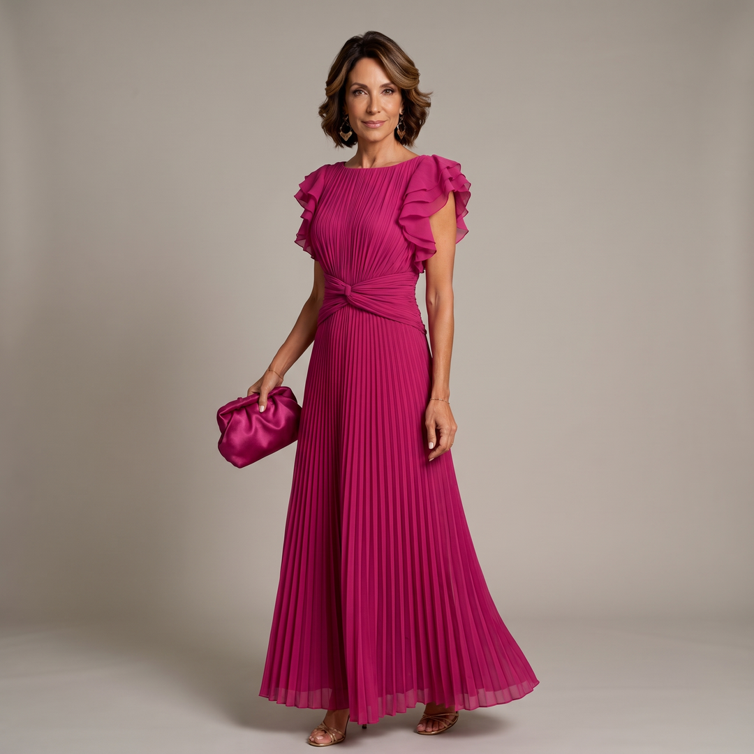 Lara | Classic Pleated Dress