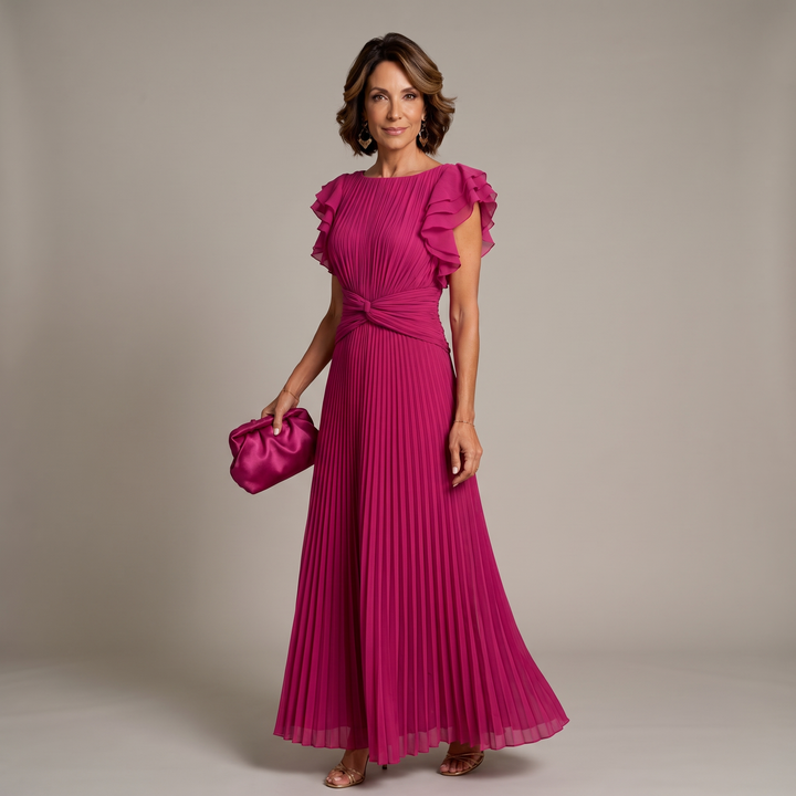 Lara | Classic Pleated Dress