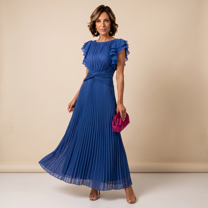 Lara | Classic Pleated Dress