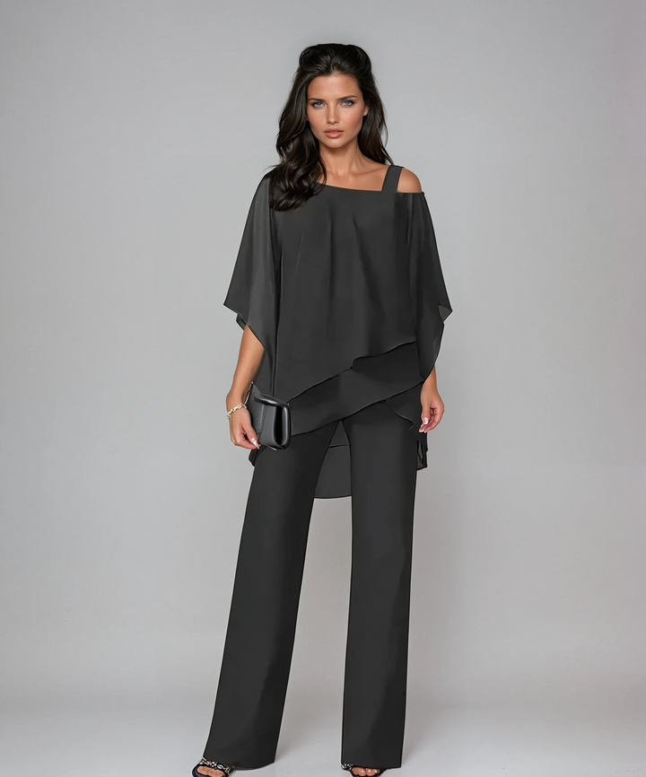 Valentina | Draped Two-Piece Set