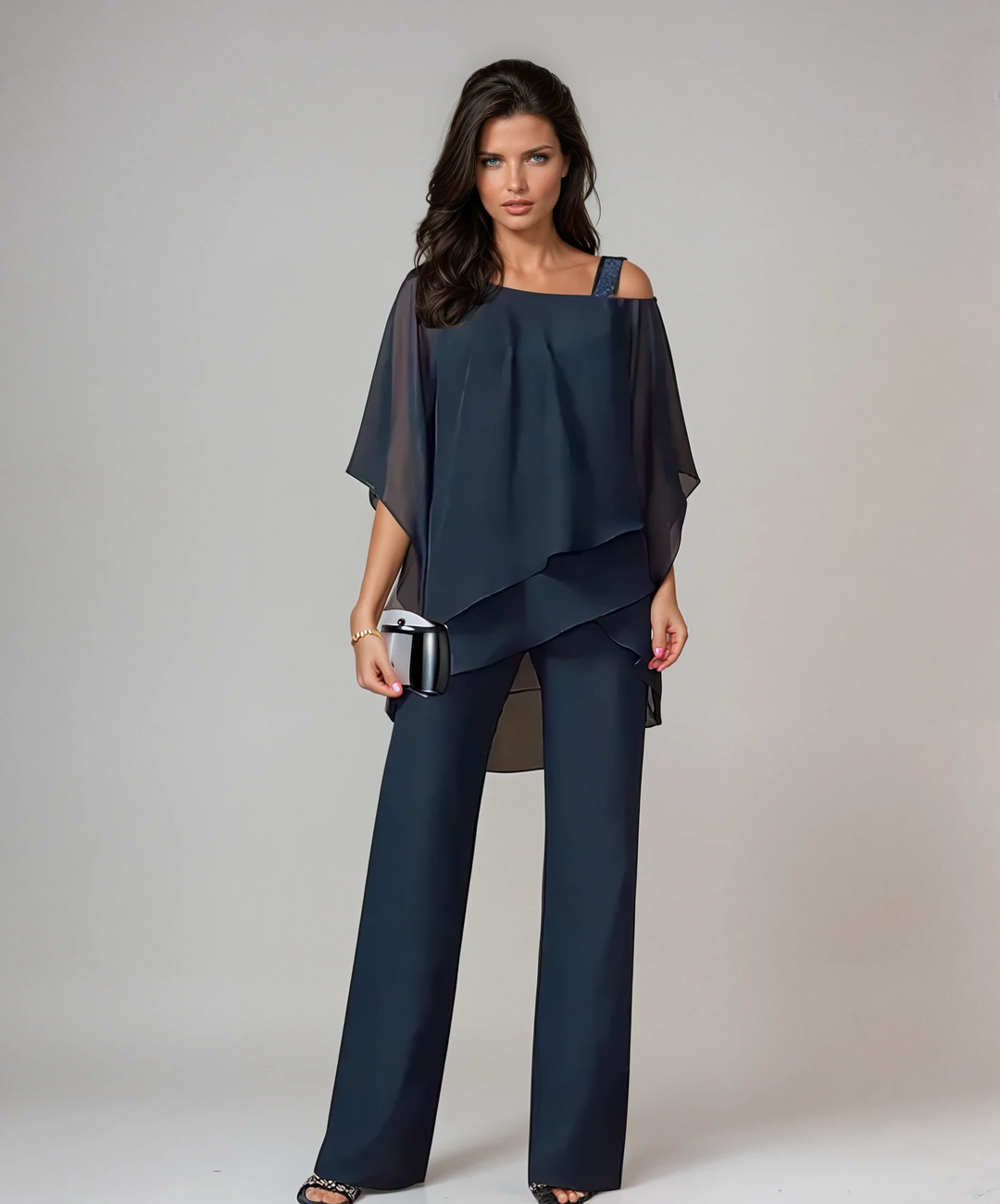 Valentina | Draped Two-Piece Set