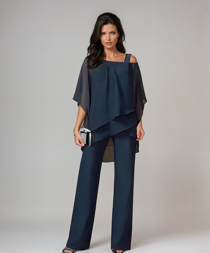 Valentina | Draped Two-Piece Set