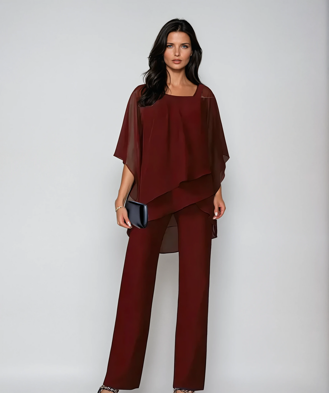 Valentina | Draped Two-Piece Set