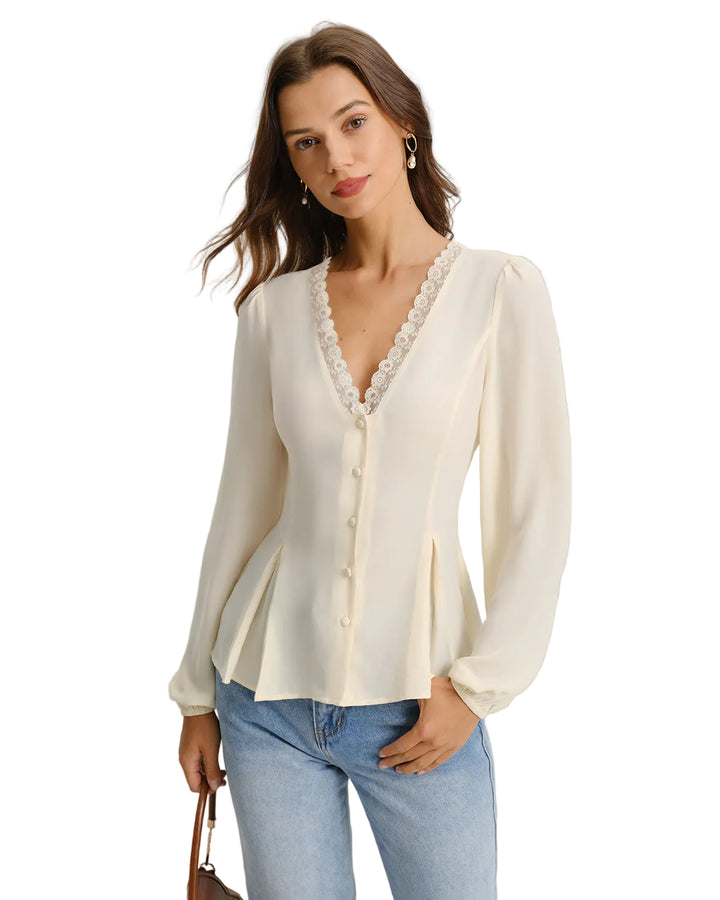 Audrey | Lace Blouse