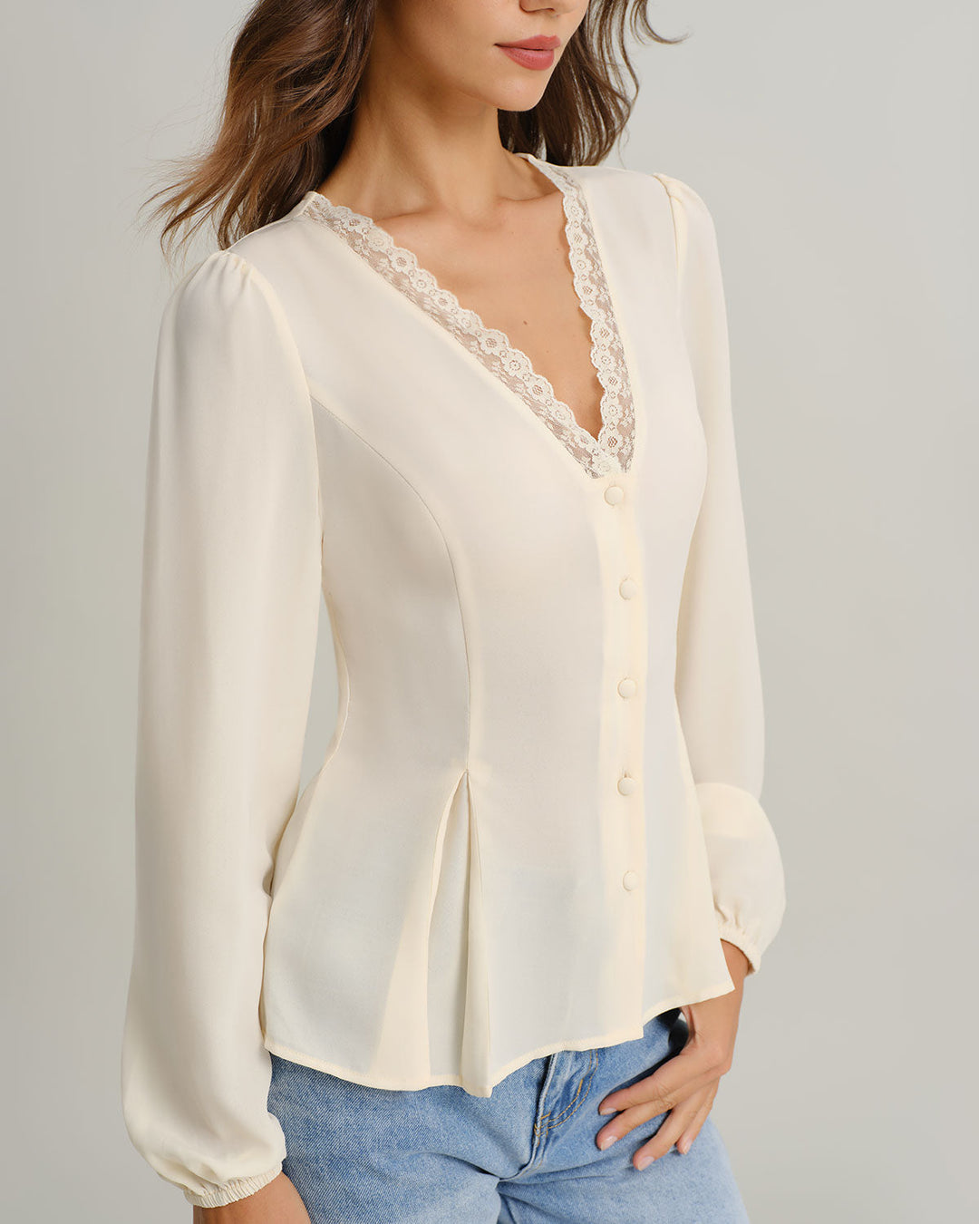 Audrey | Lace Blouse