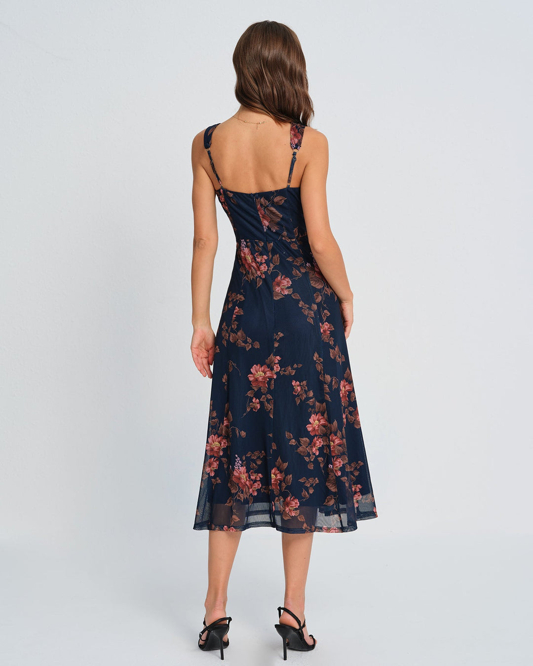 Margot | Floral Midi Dress