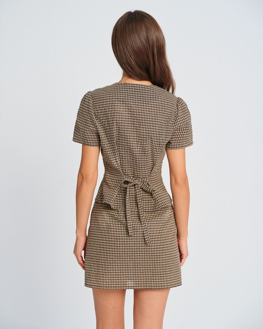 Charlotte | Plaid Blouse