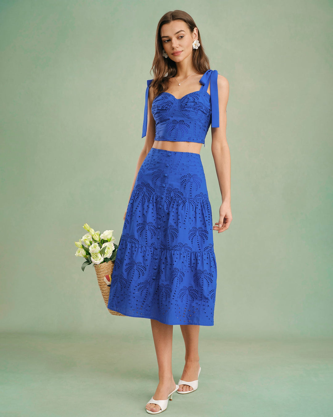 Juliette | Embroidered Cami Top