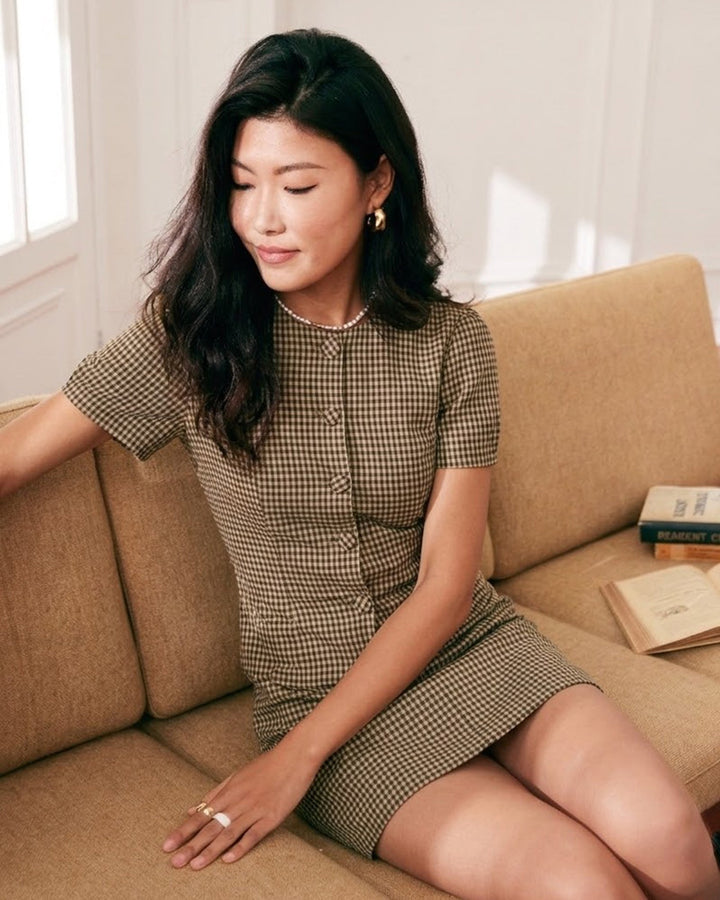 Charlotte | Plaid Mini Skirt