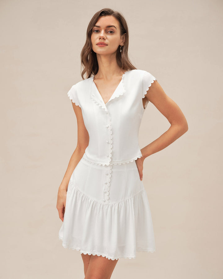 Eloise | Button Blouse
