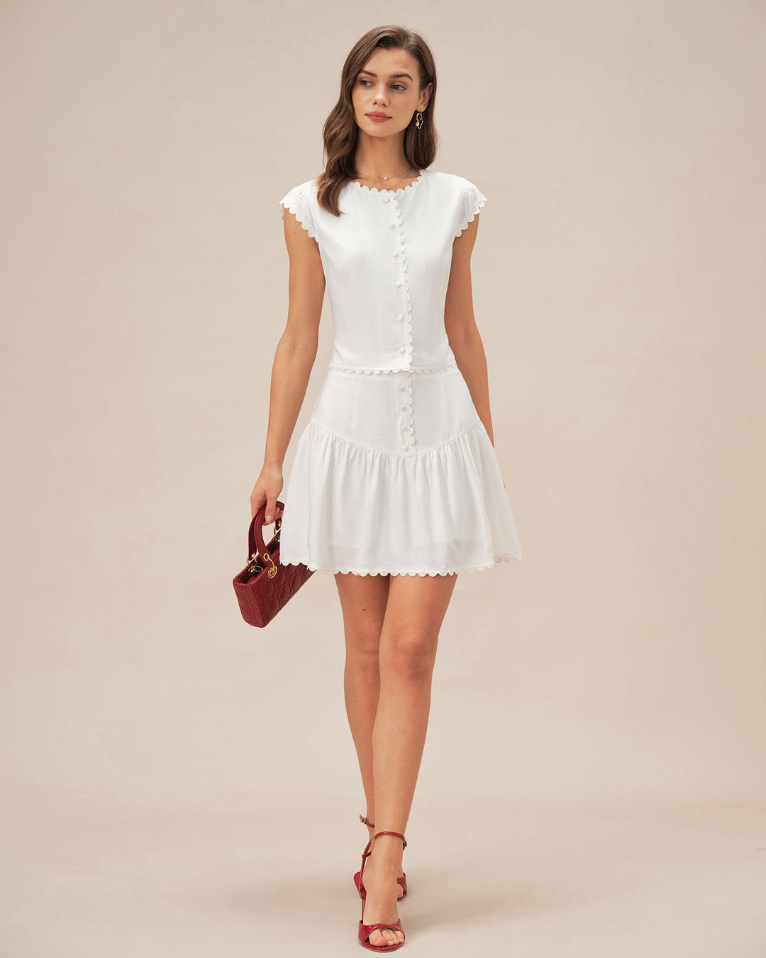 Eloise | Button Blouse