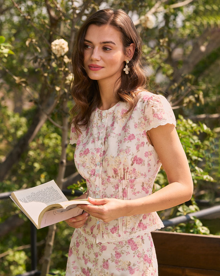 Rosalie | Floral Blouse