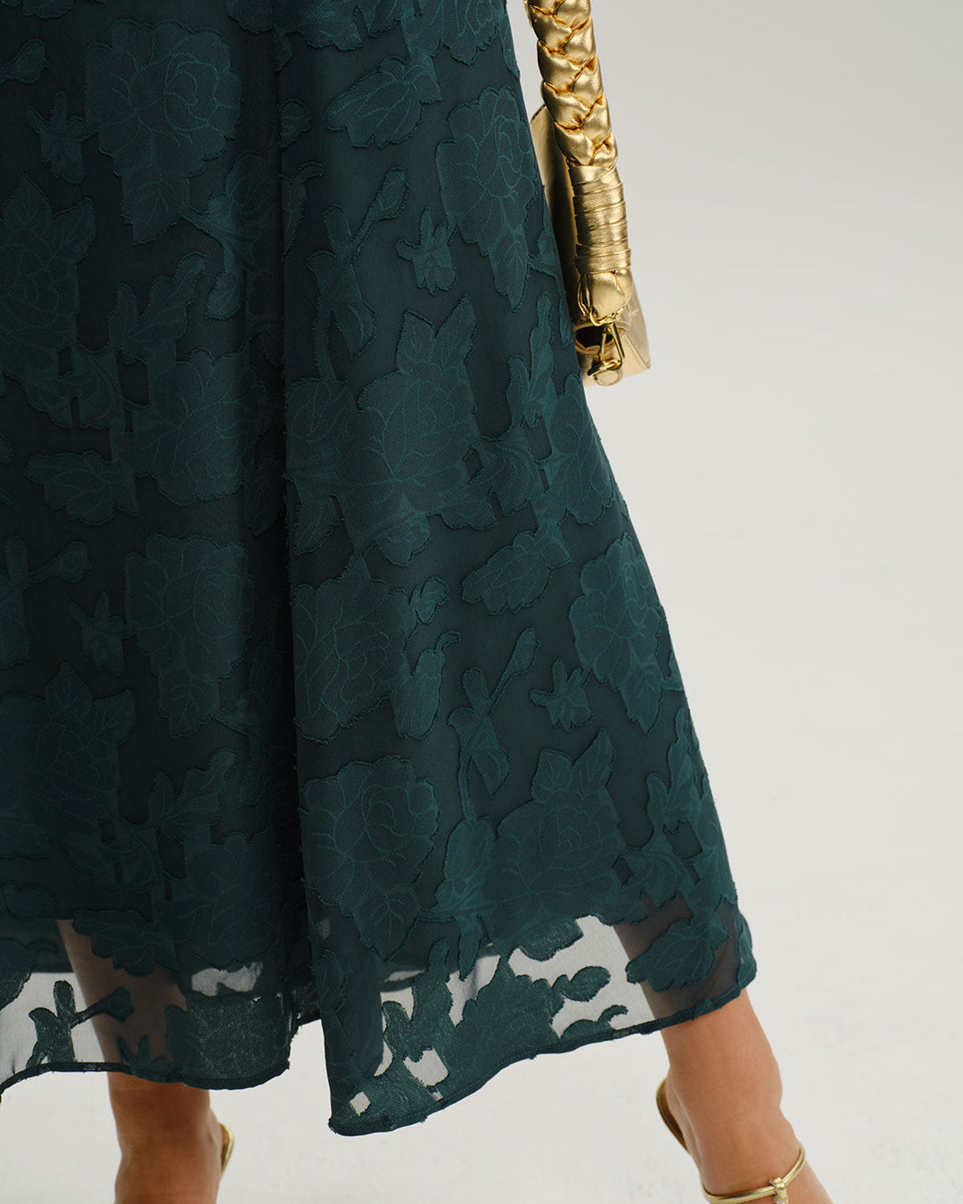 Vivienne | Jacquard Maxi Dress