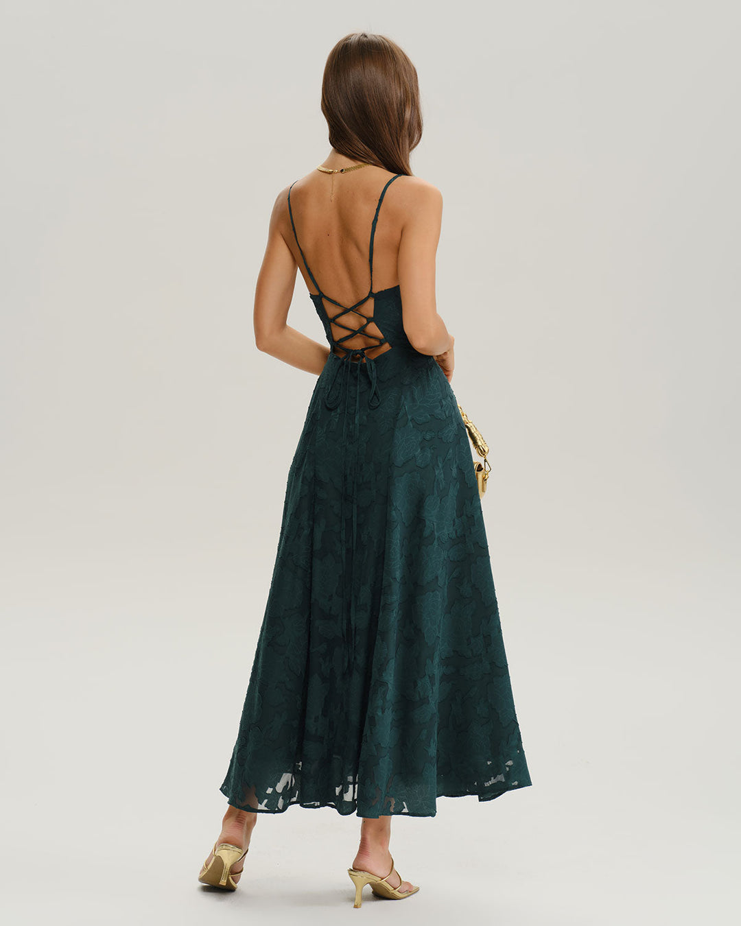 Vivienne | Jacquard Maxi Dress