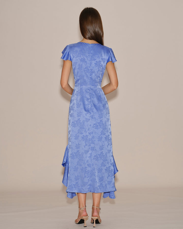 Stella | Ruffle Midi Dress