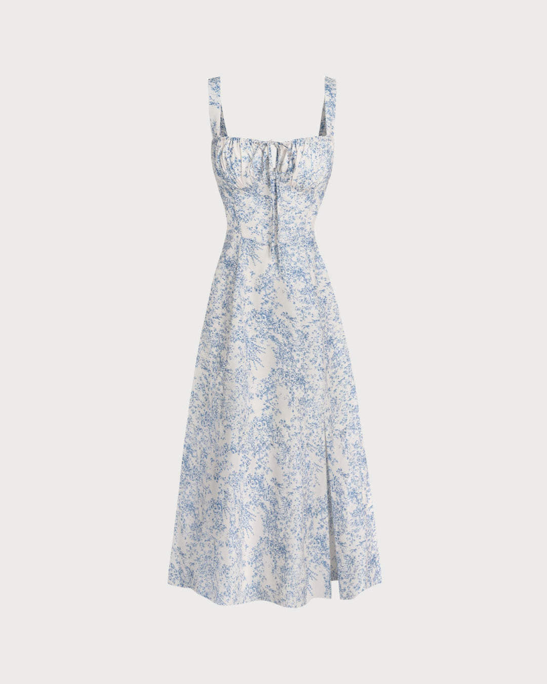 Elly | Ruched Midi Dress