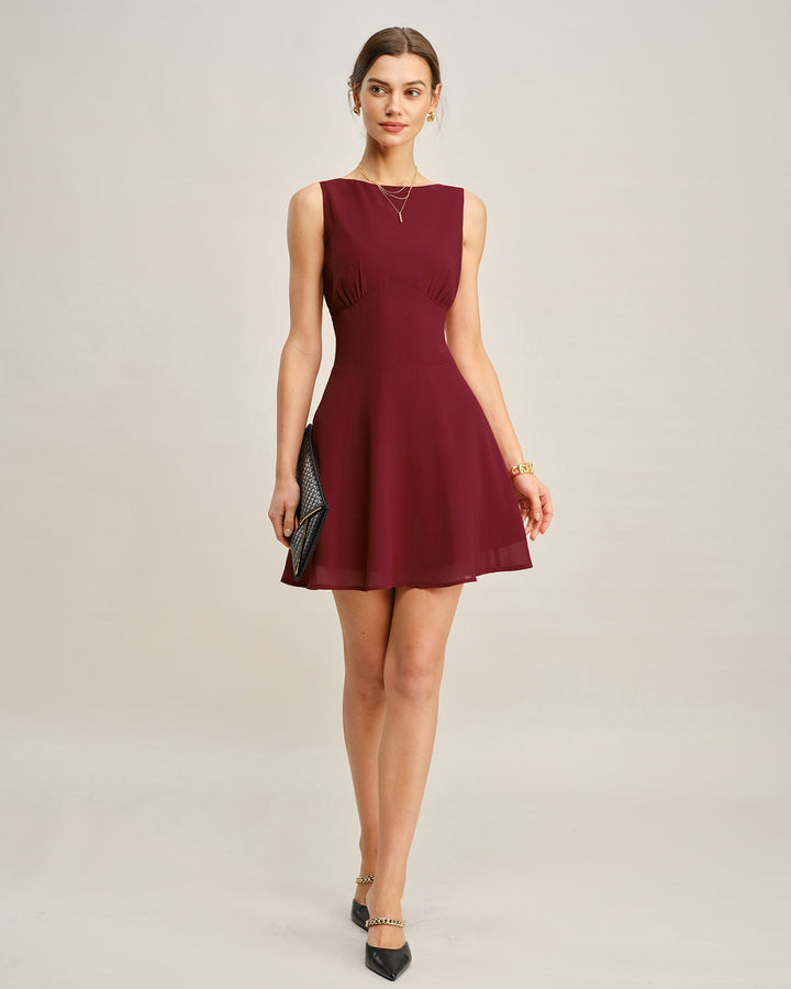 Scarlett | Pleated Mini Dress