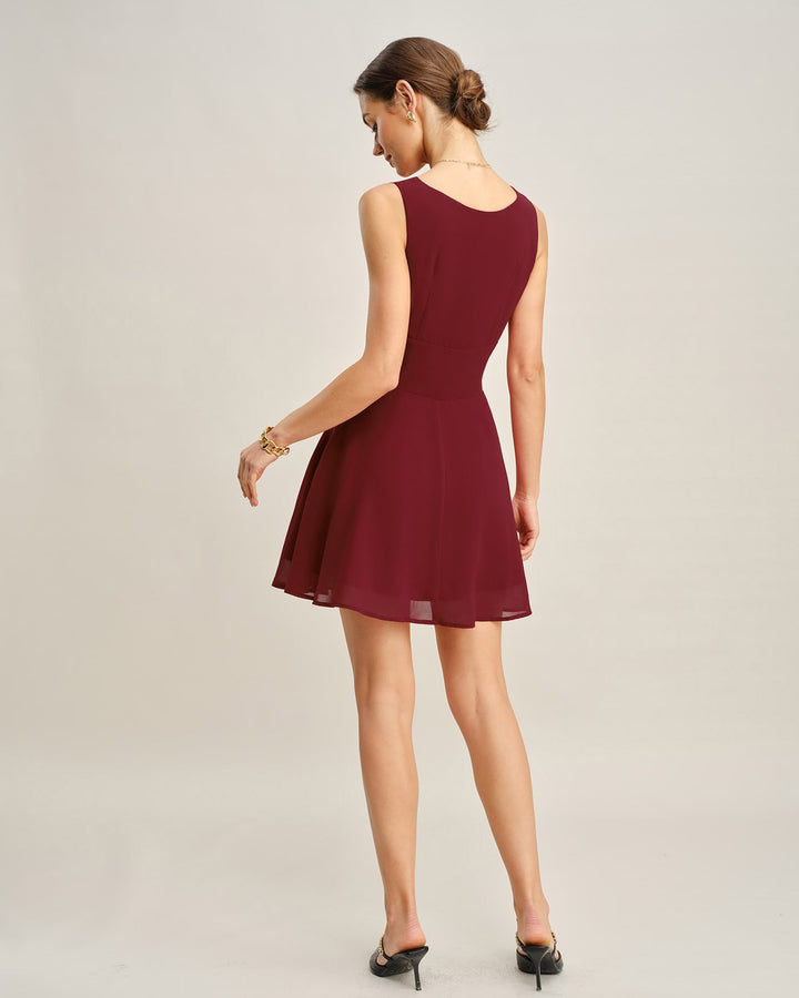 Scarlett | Pleated Mini Dress