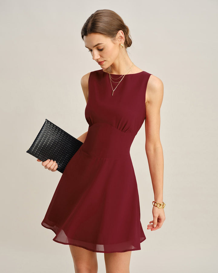 Scarlett | Pleated Mini Dress