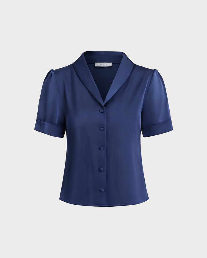 Vivienne | Satin Blouse