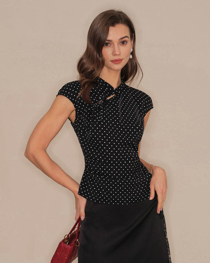 June | Polka Dot Top